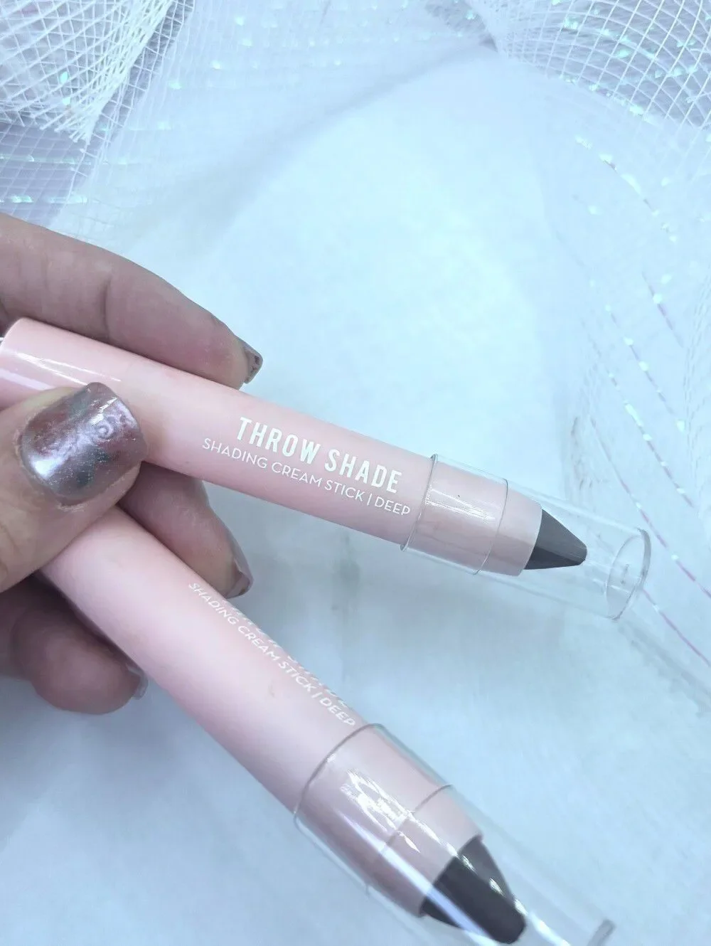 Two Pak - Deep Cream Color Contour Sticks  Makeup Finisher
